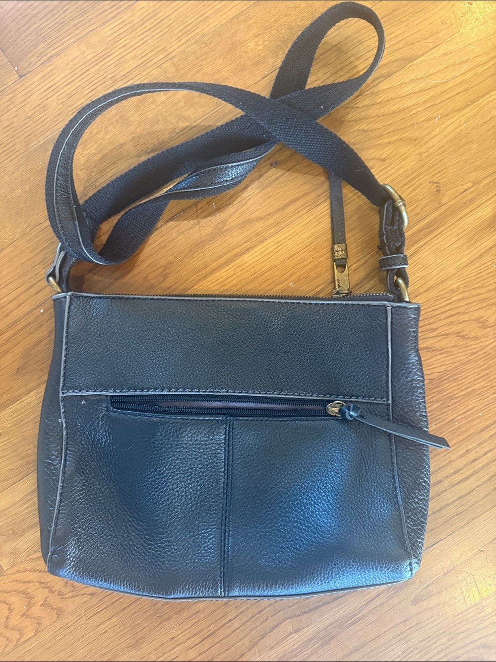 THE SAK ALAMEDA Crossbody black leather tote excellent condition. - Picture 2 of 12